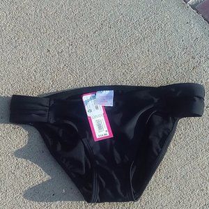 Xhilartion Black Bikini Bottoms  Size S